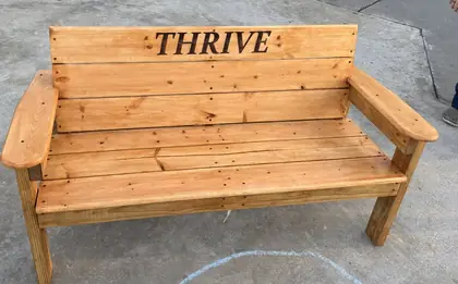Custom engraved wood and home gift example
