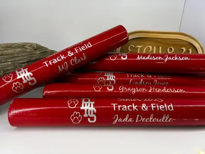 Custom sports and team engraving example