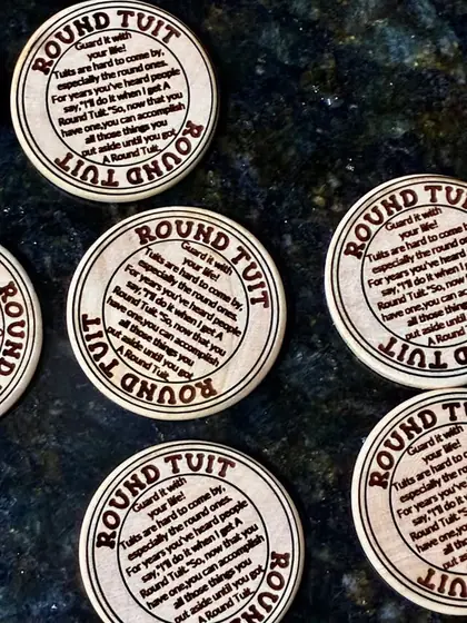 Custom engraved jewelry example