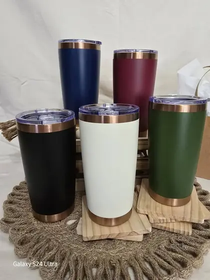 Custom engraved drinkware example