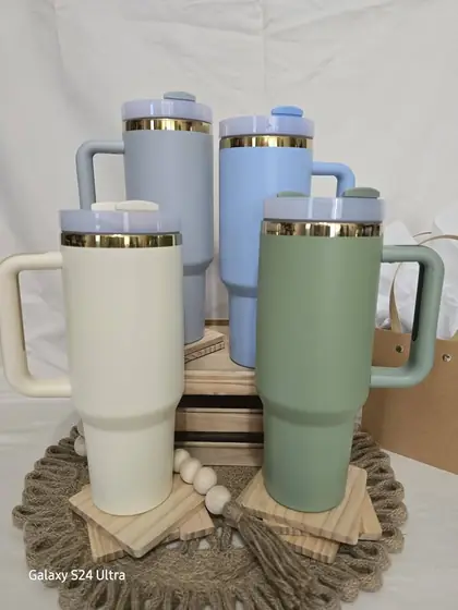 Custom engraved drinkware example