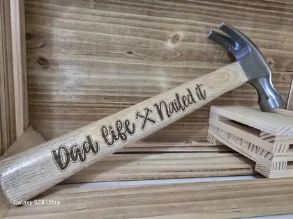 Custom engraved drinkware example