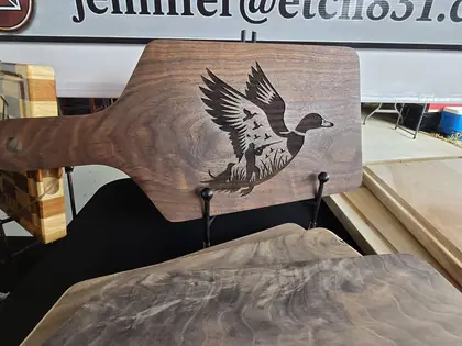 Custom sports and team engraving example