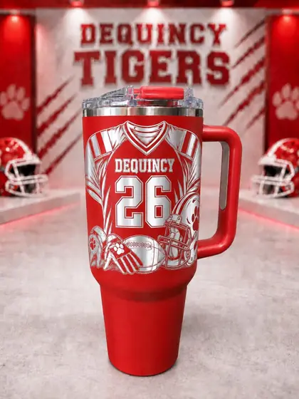 Custom sports and team engraving example