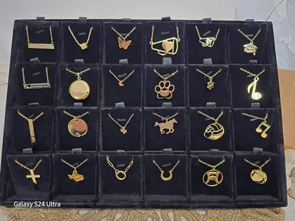 Custom engraved jewelry example